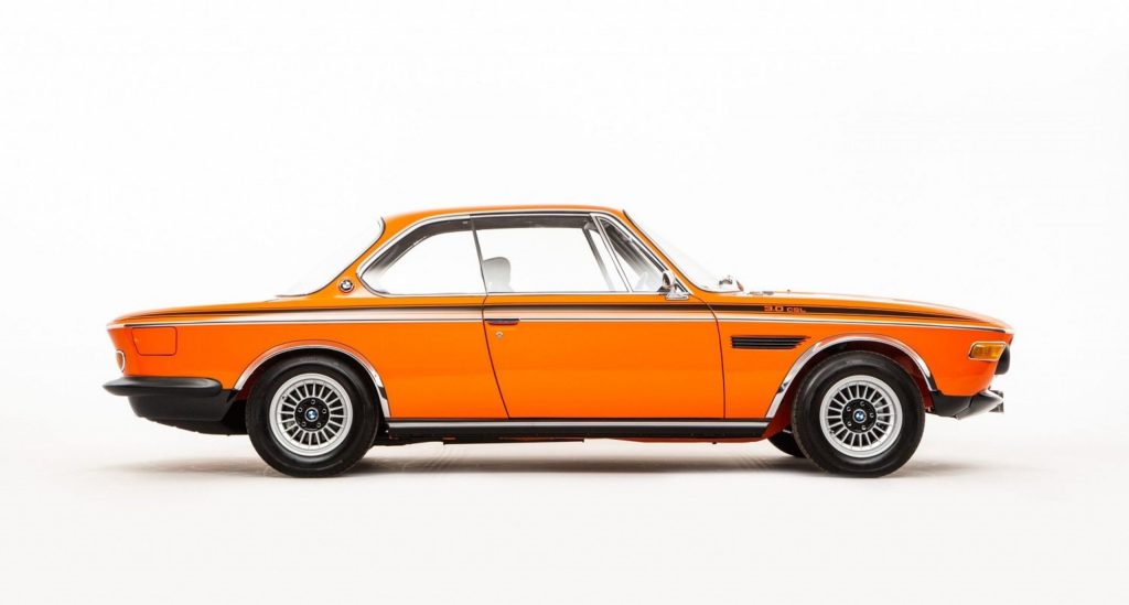 BMW 3.0 CSL orange