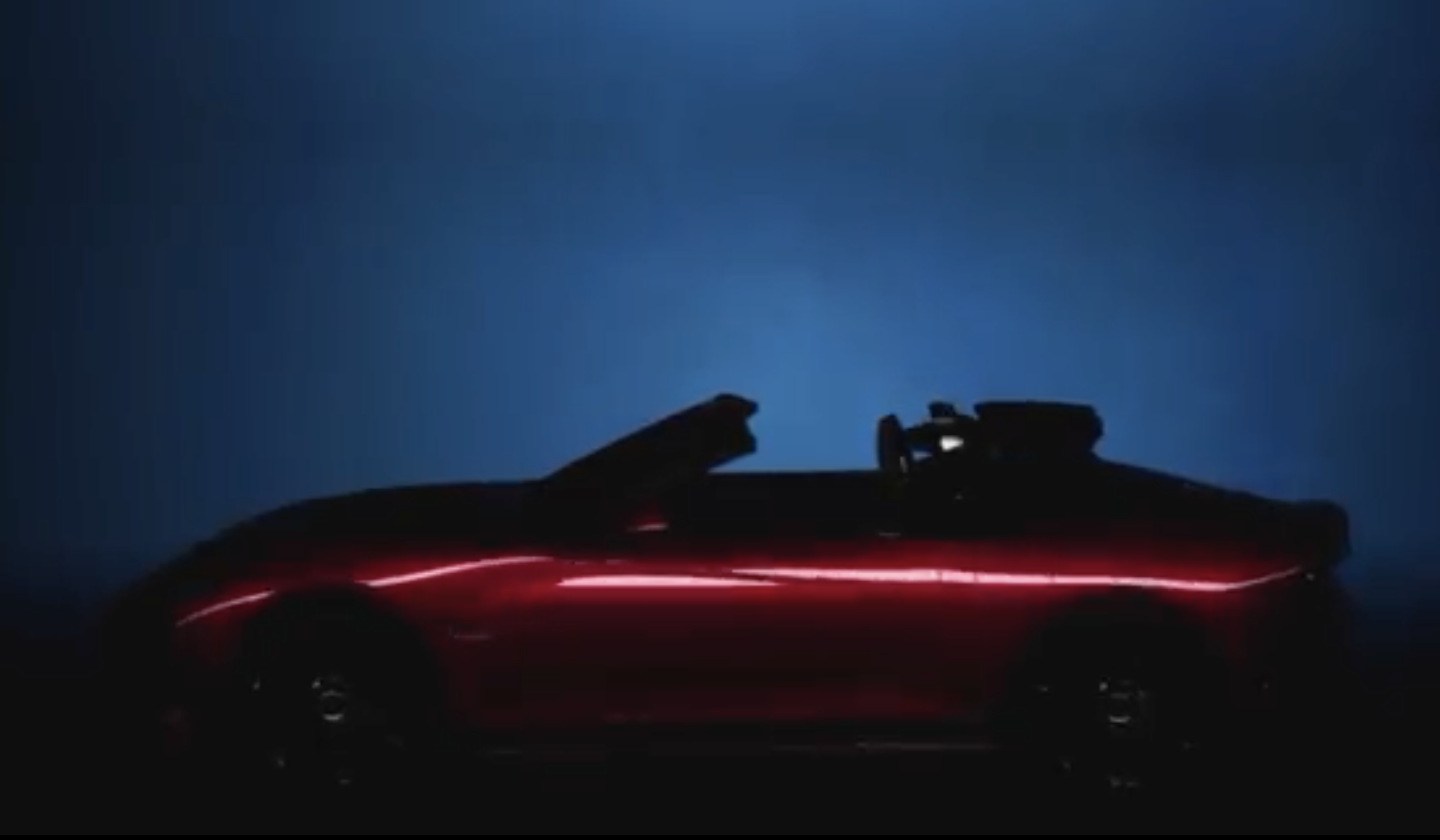 New MG Cyberster teased as roadster nears production