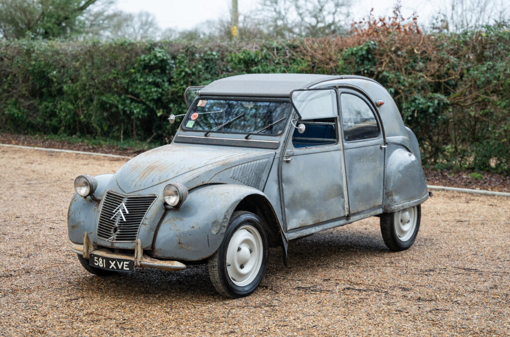 Citroen 2CV ripple bonnet