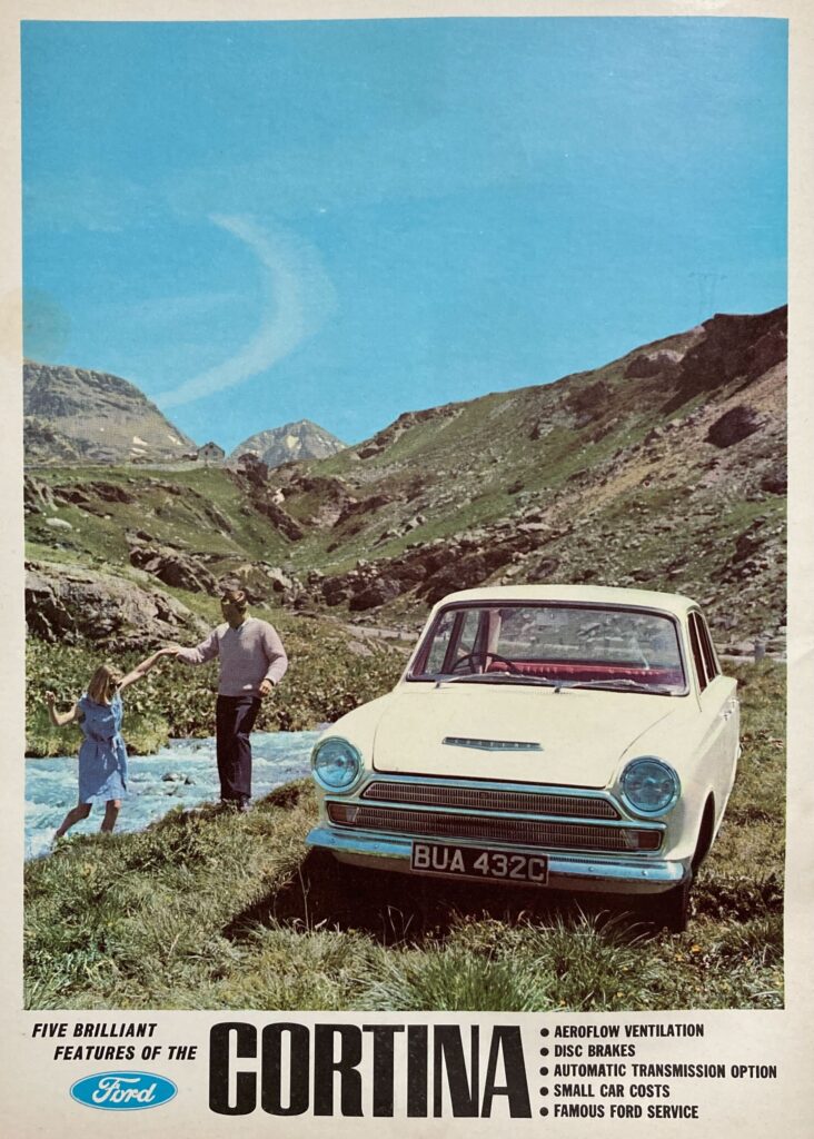 Ford Cortina advert