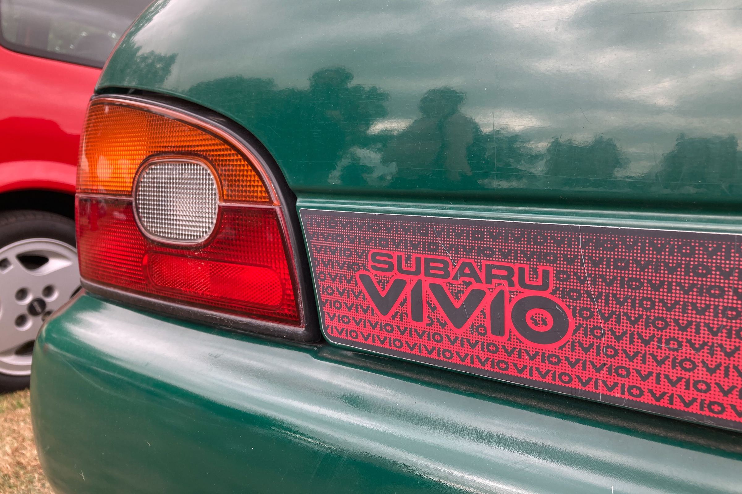Subaru Vivio T-Top badge