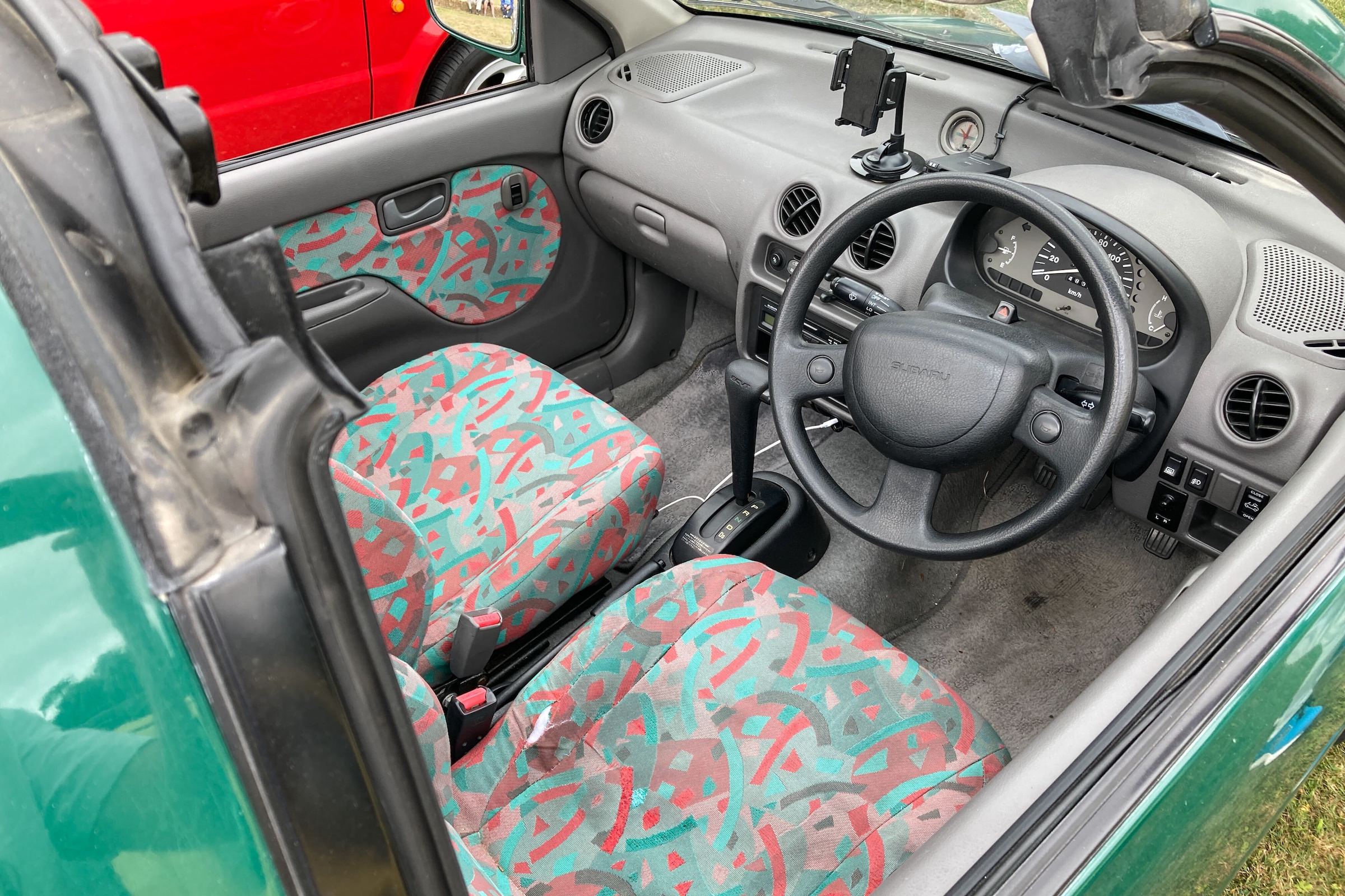 Subaru Vivio T-Top interior