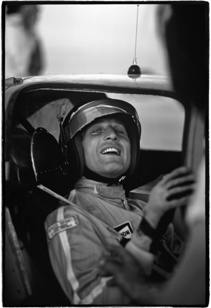 Paul Newman in a Ferrari 512M