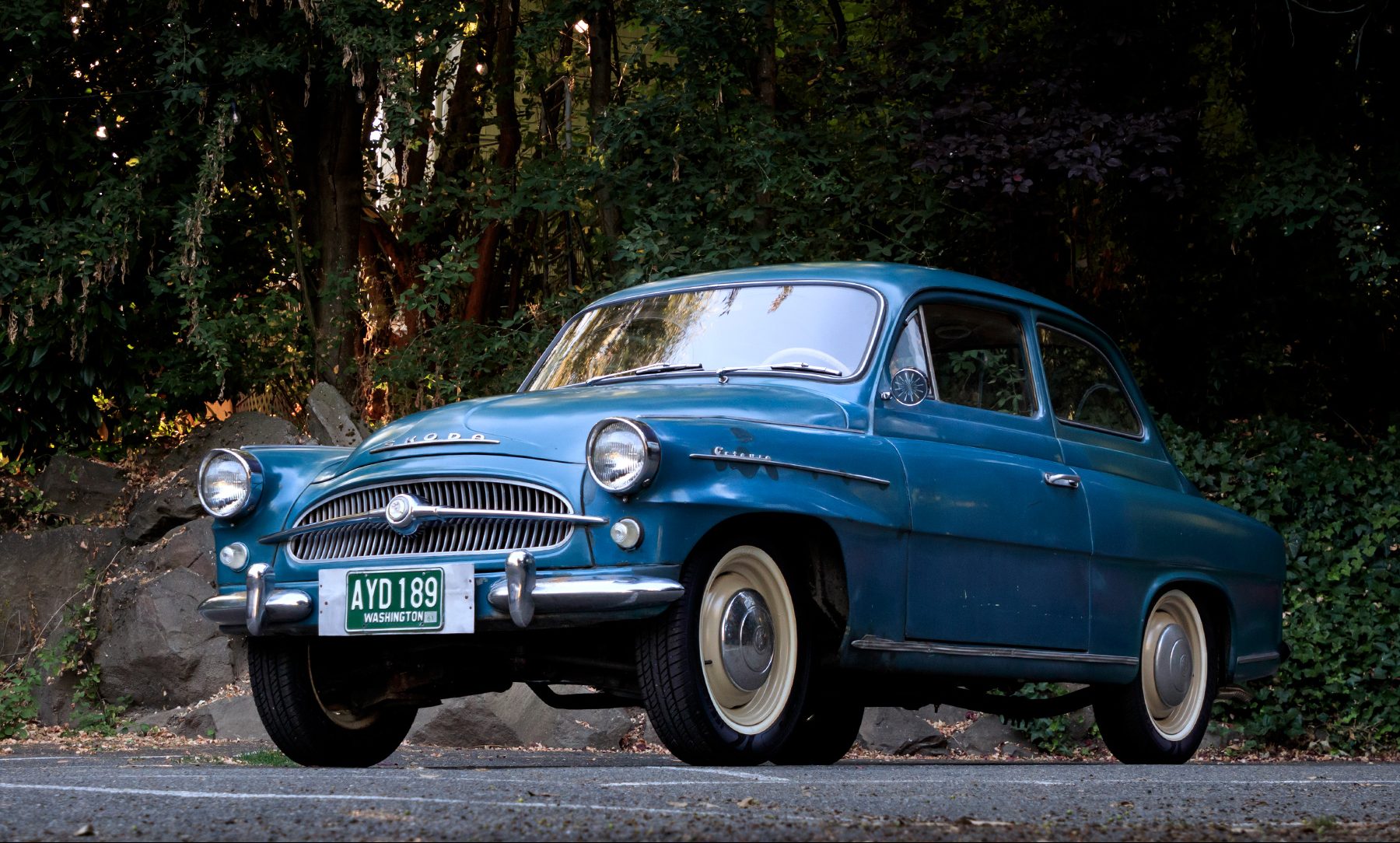 Restored 1960 Skoda Octavia testifies to Cold War culture clash