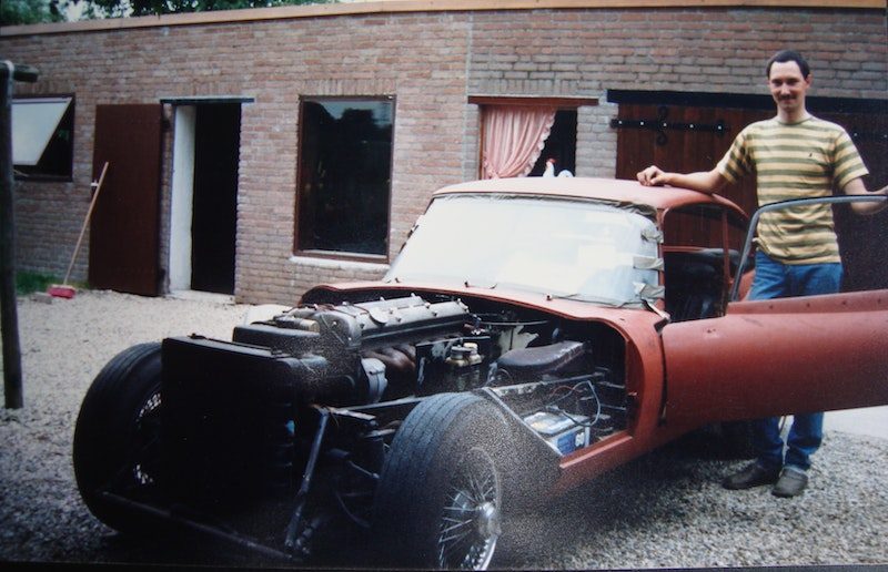 Jaguar E-type barn-find