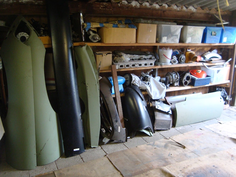 Jaguar E-type barn-find