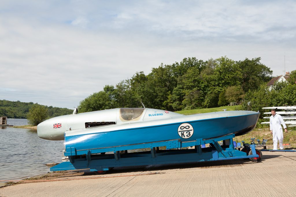 Bluebird K3 boat