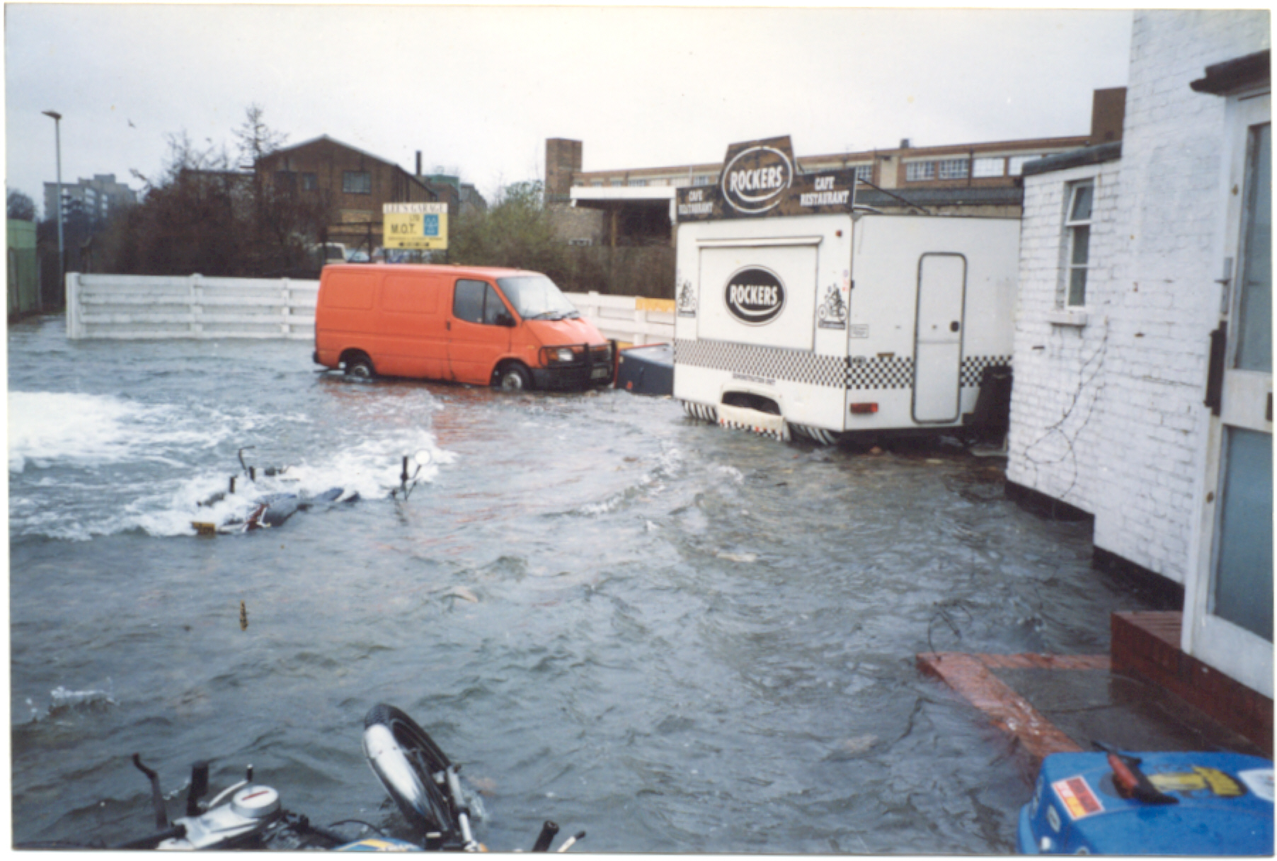 Ace Cafe flood