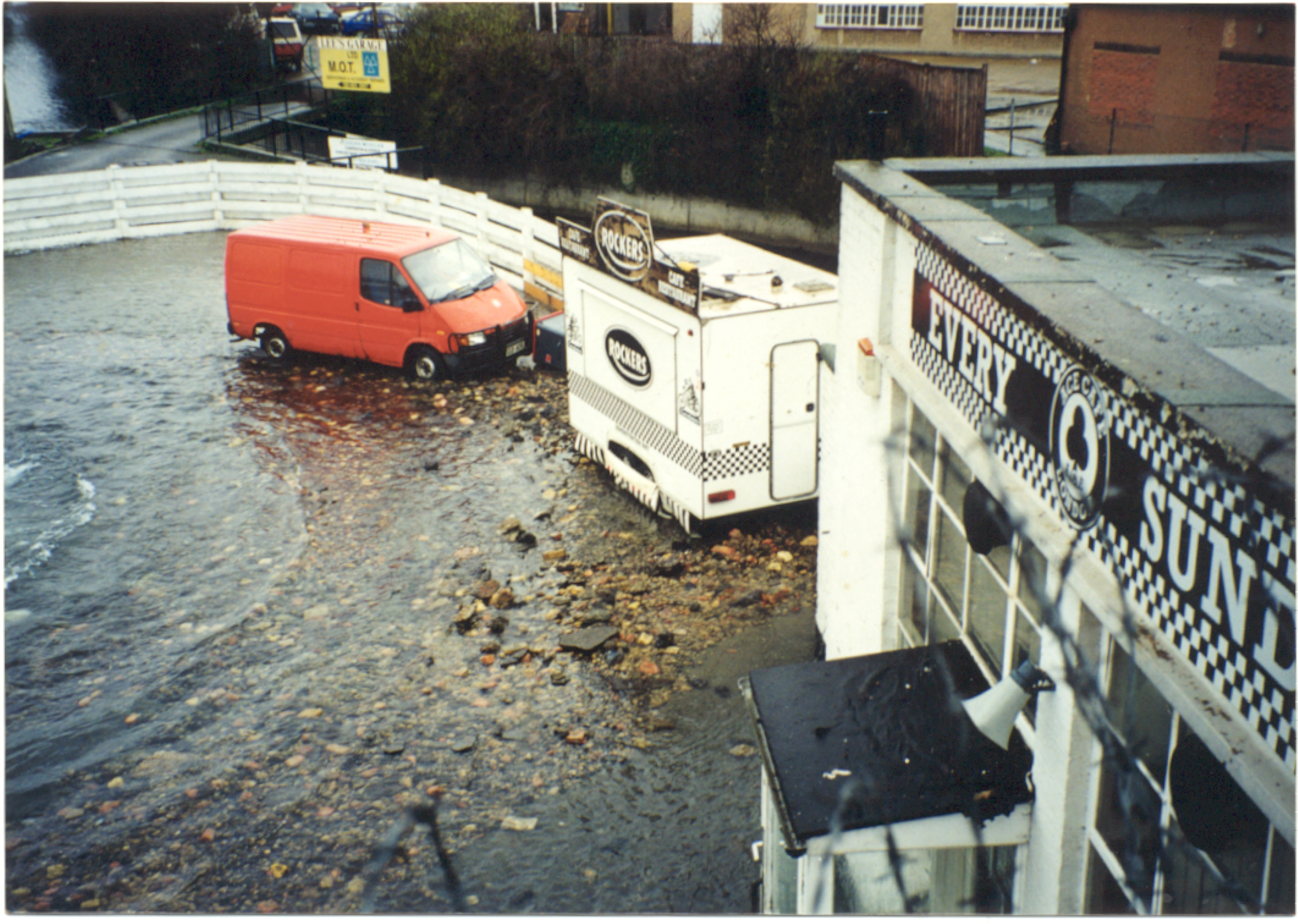 Ace Cafe flood