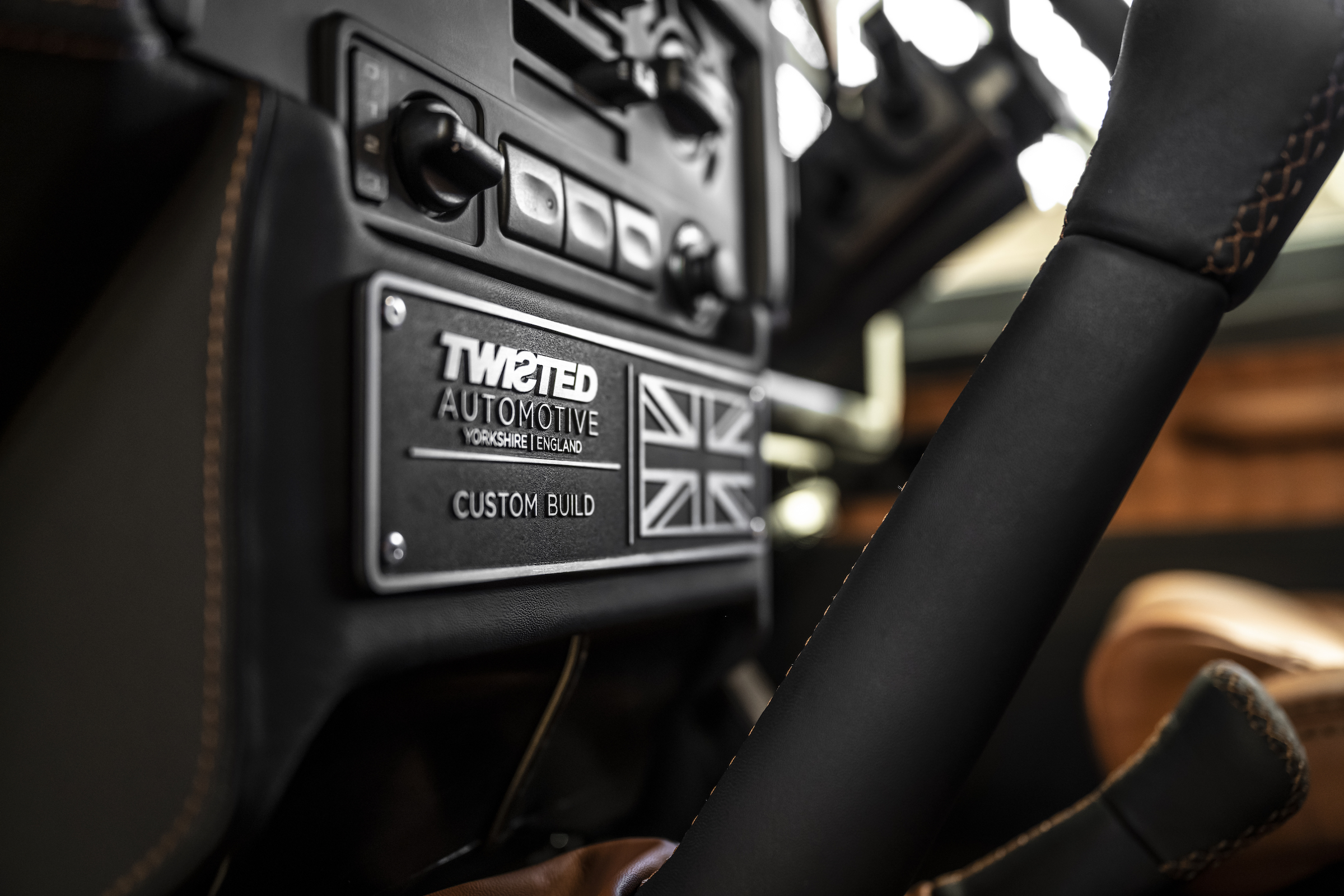 Twisted Land Rover Defender interior