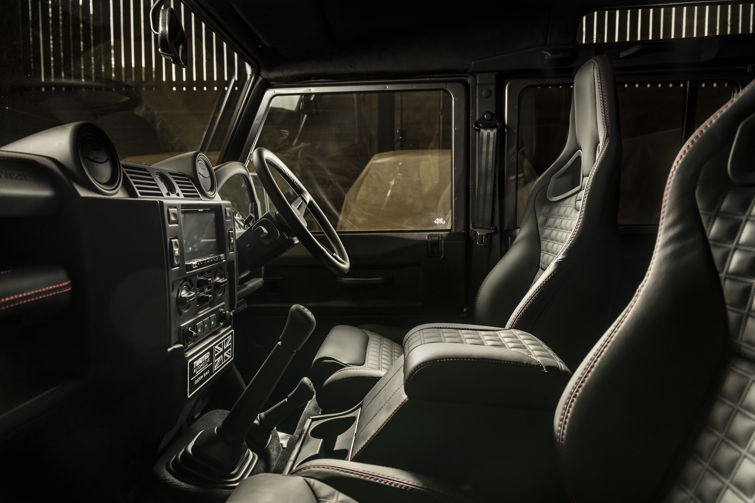 Twisted Land Rover Defender interior