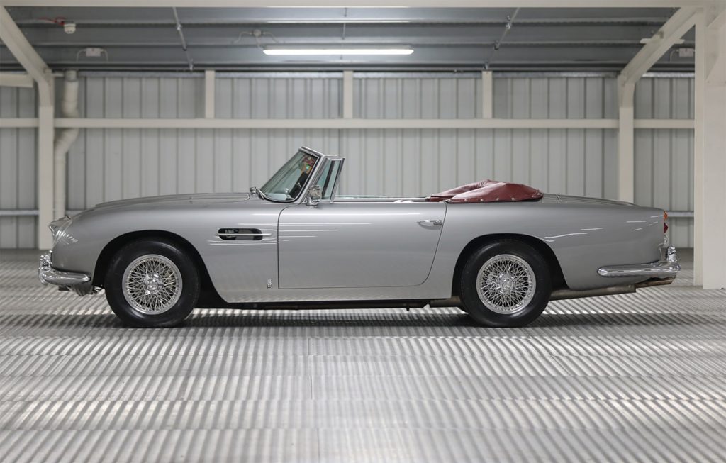 Aston Martin DB5 Drop Head Coupe values fell in 2022