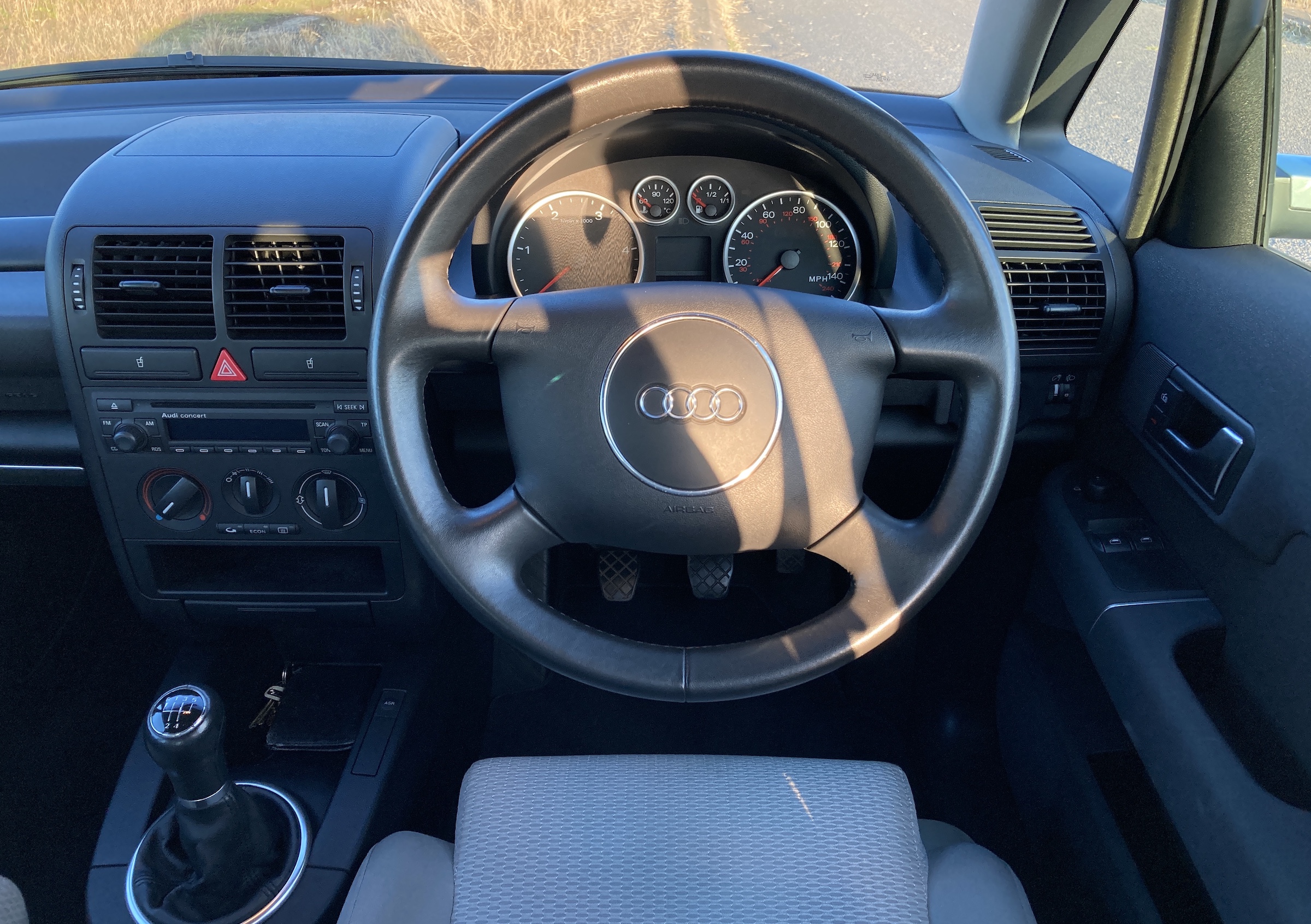 Audi A2 interior