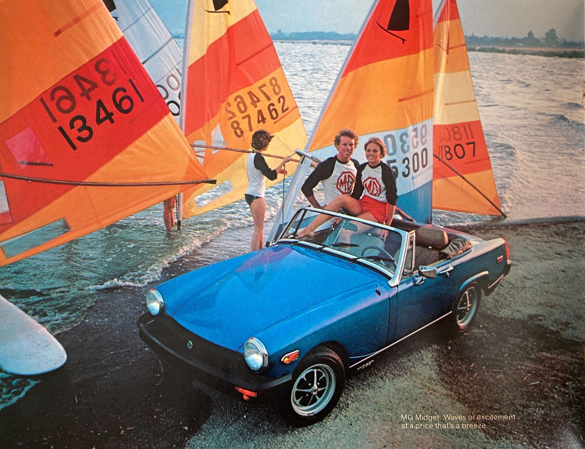 MG Midget brochure