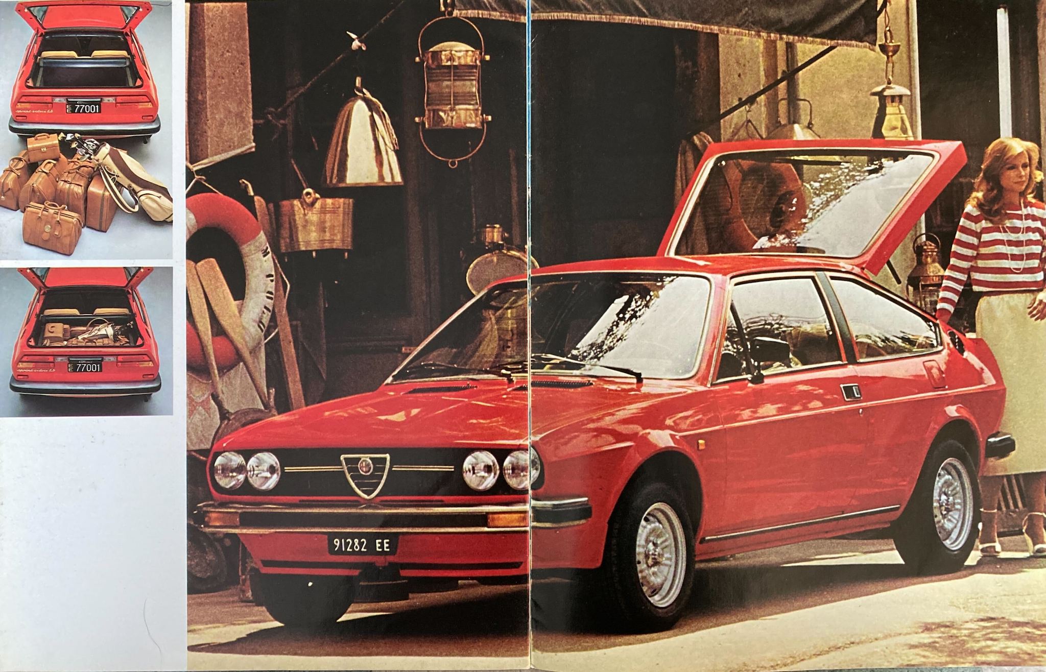 Alfasud Sprint brochure