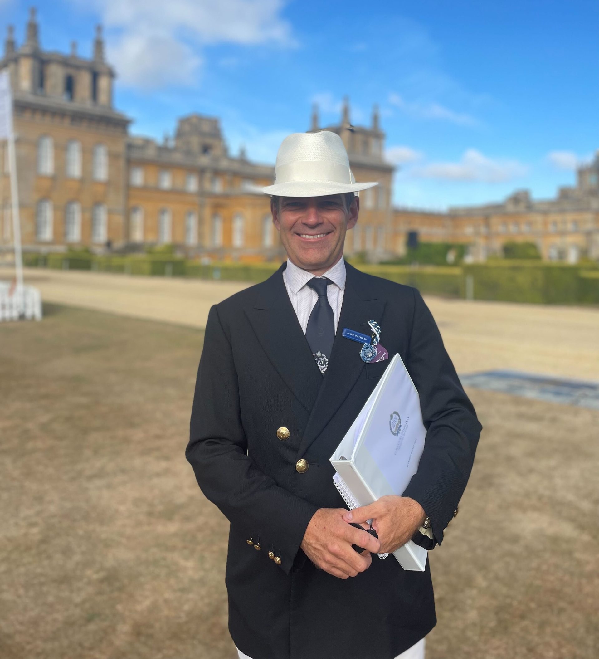 John Mayhead judging at Salon Prive