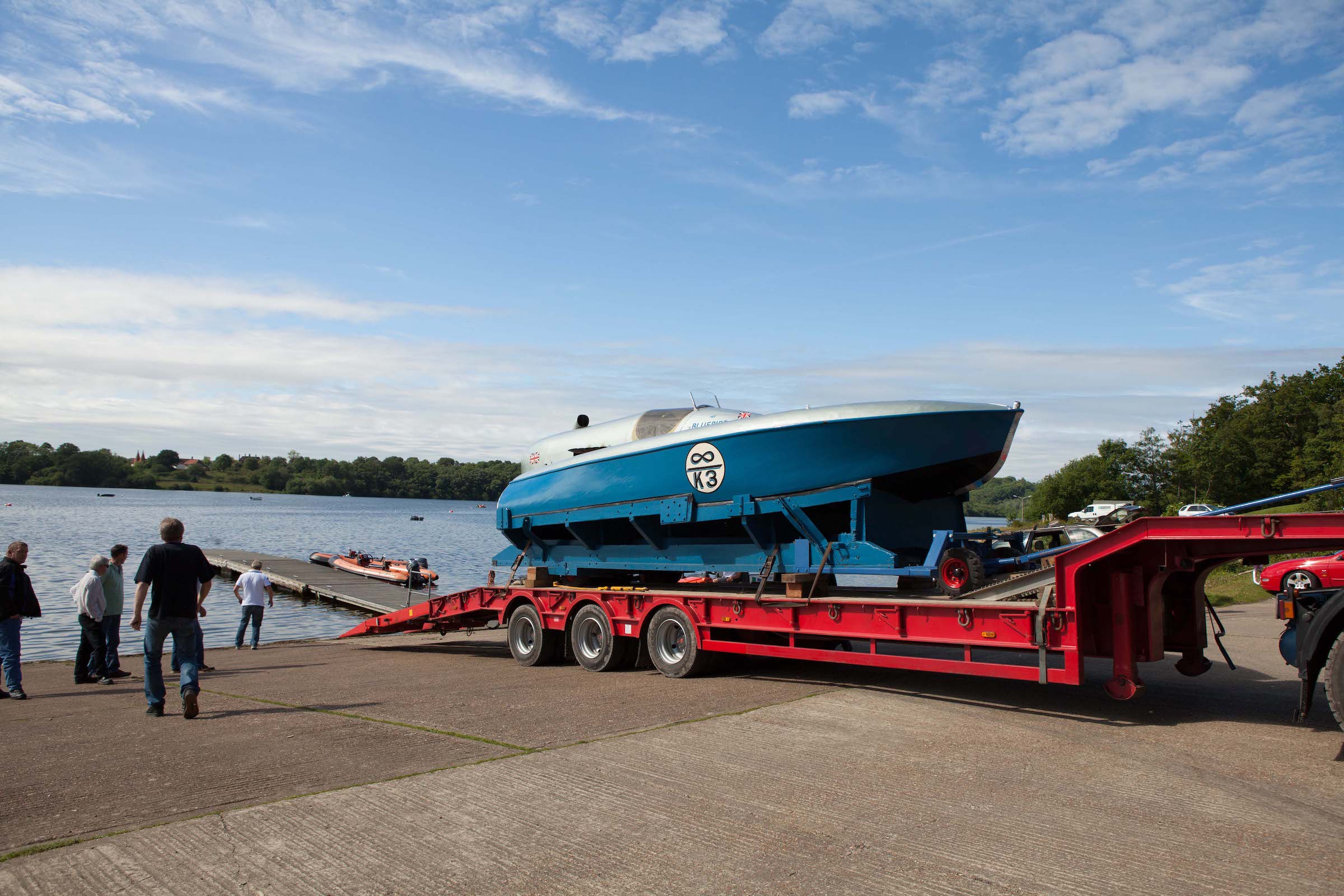 Bluebird K3 boat