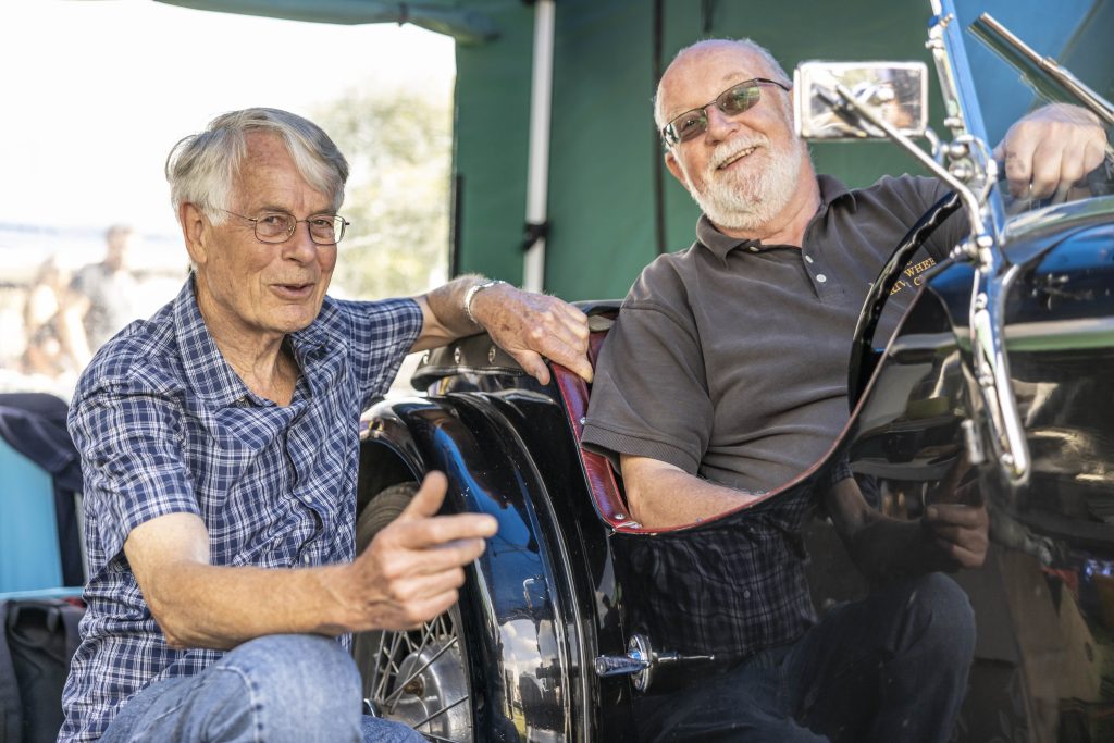 BSA Front Wheel Drive Club_Graham Skillen and Peter Cook