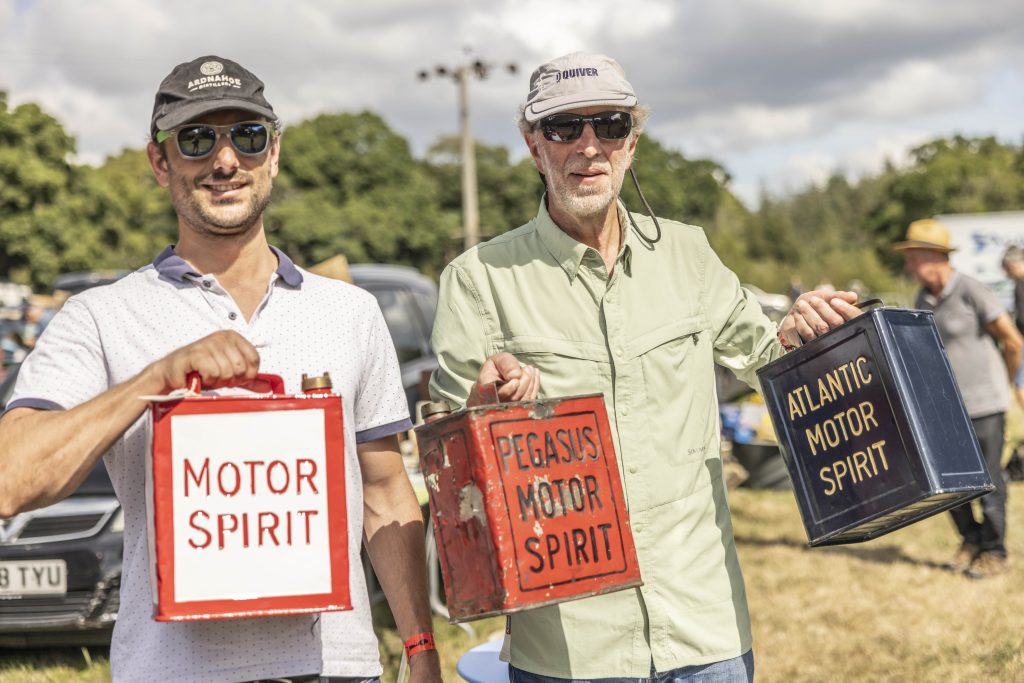 Tim and Nick Howse at Beaulieu Autojumble