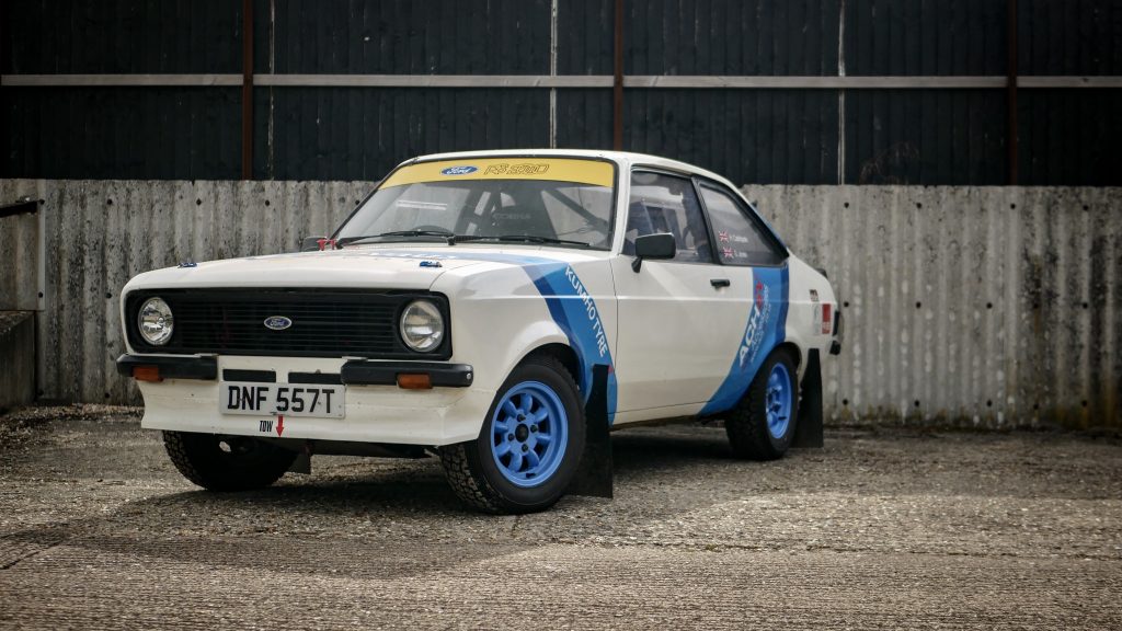 Henry Catchpole Escort rally car