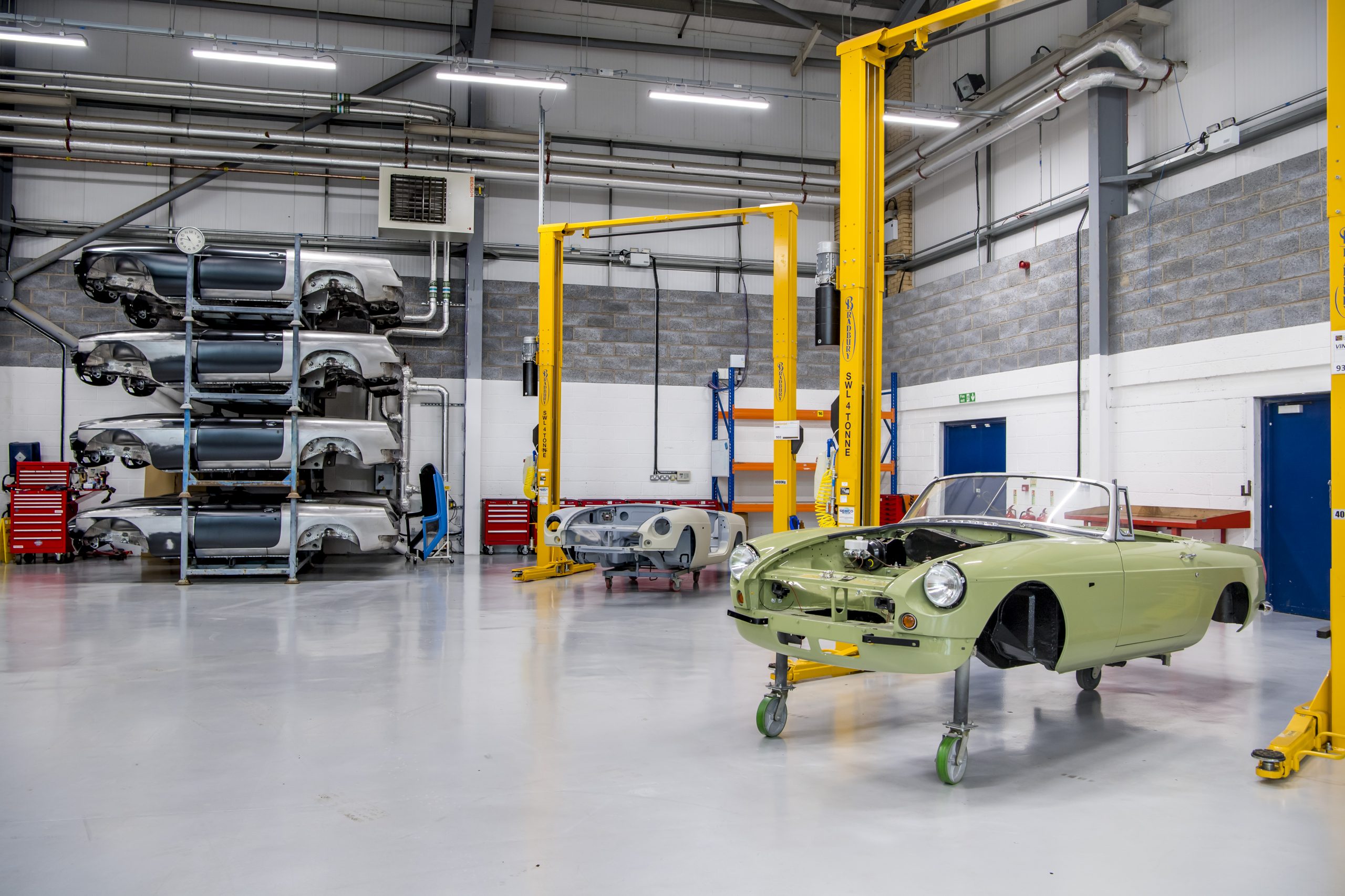 RBW electric MGB factory