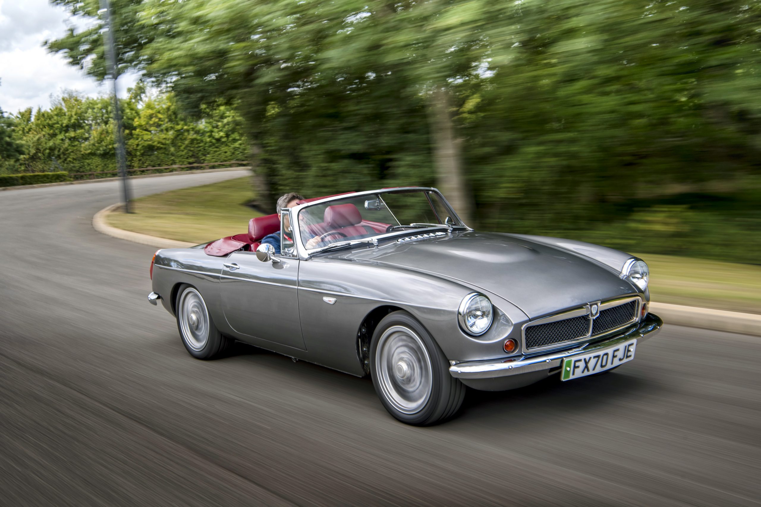 This electric MGB roadster is a breath of fresh air