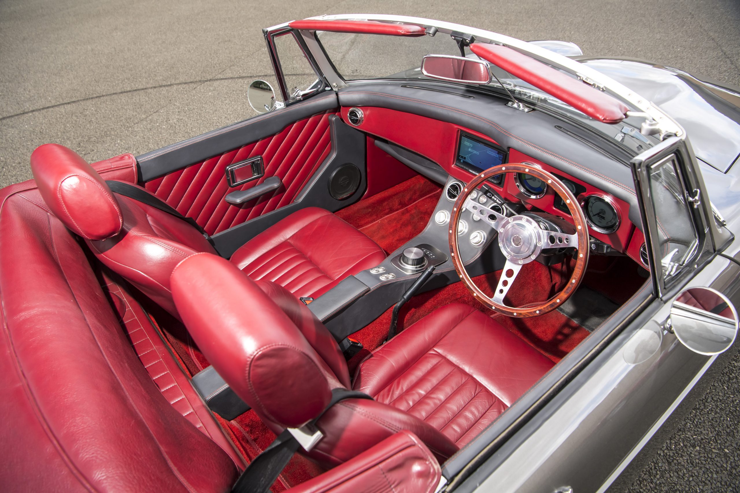 RBW electric MGB interior