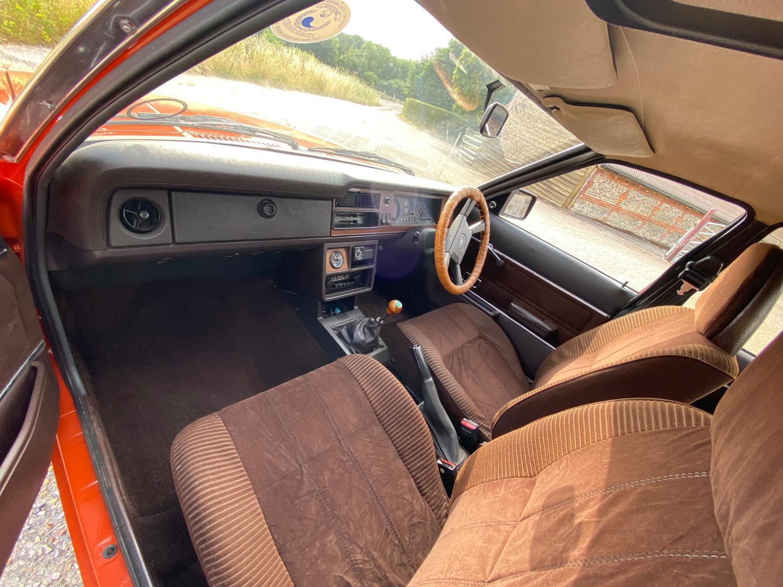 1981 Ford Cortina interior