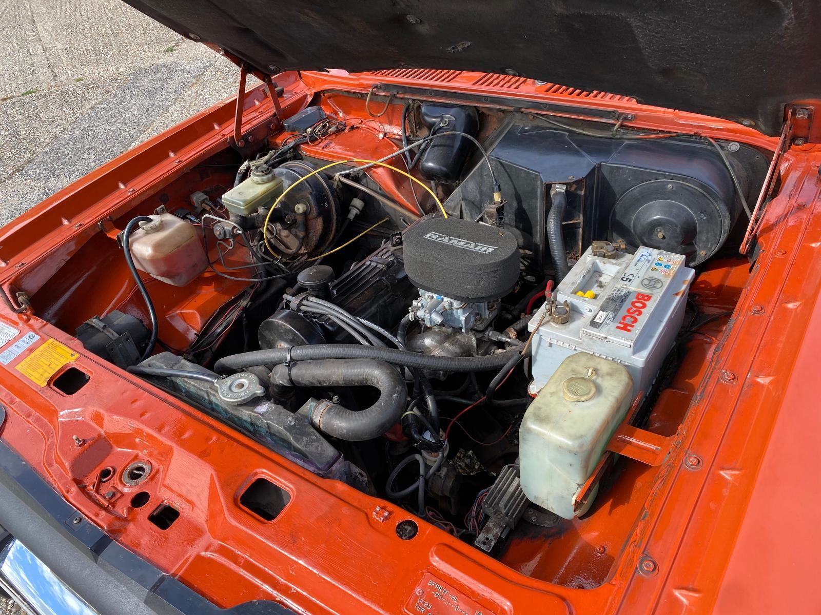 1981 Ford Cortina engine