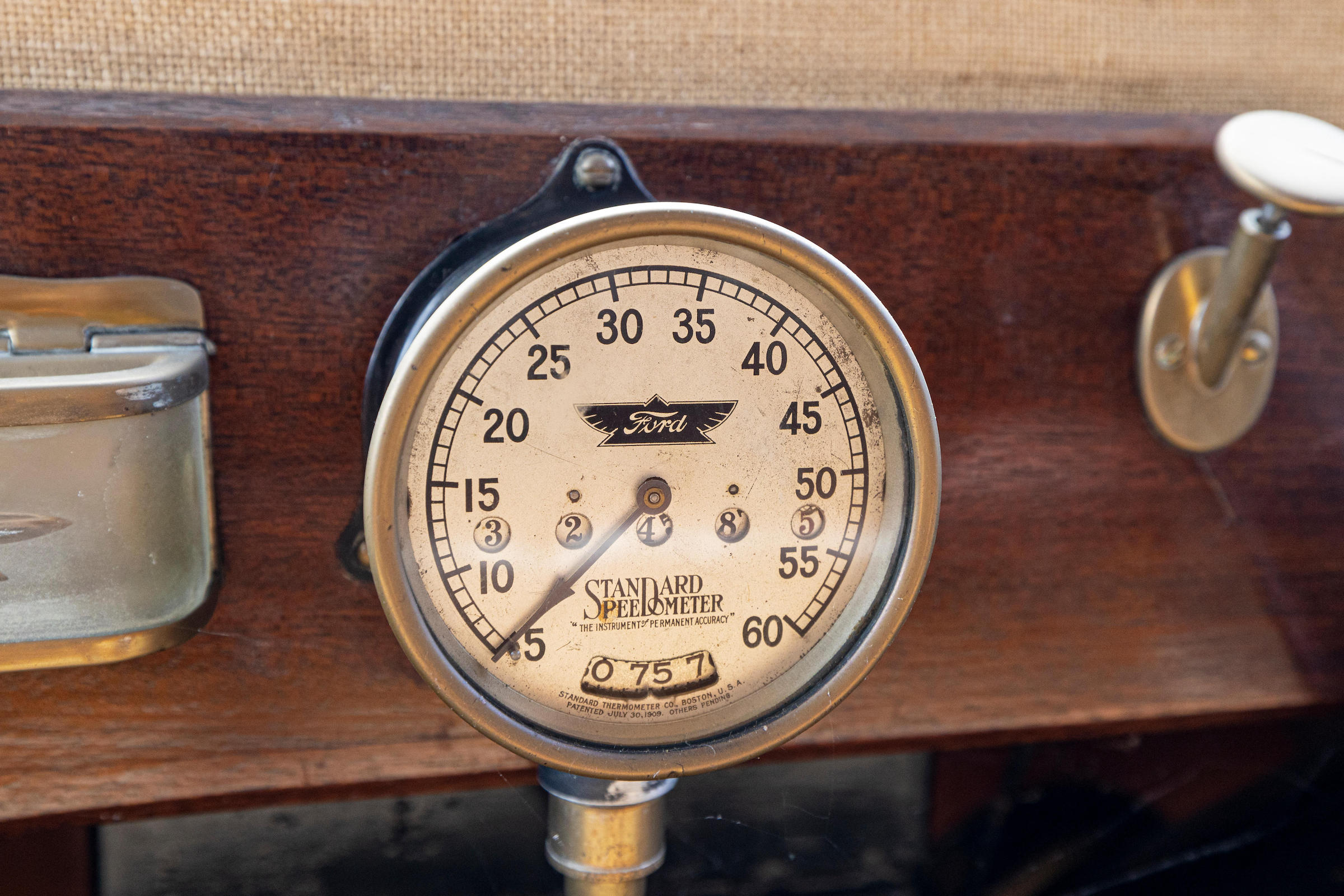 Ford Model T Motor Caravan speedometer