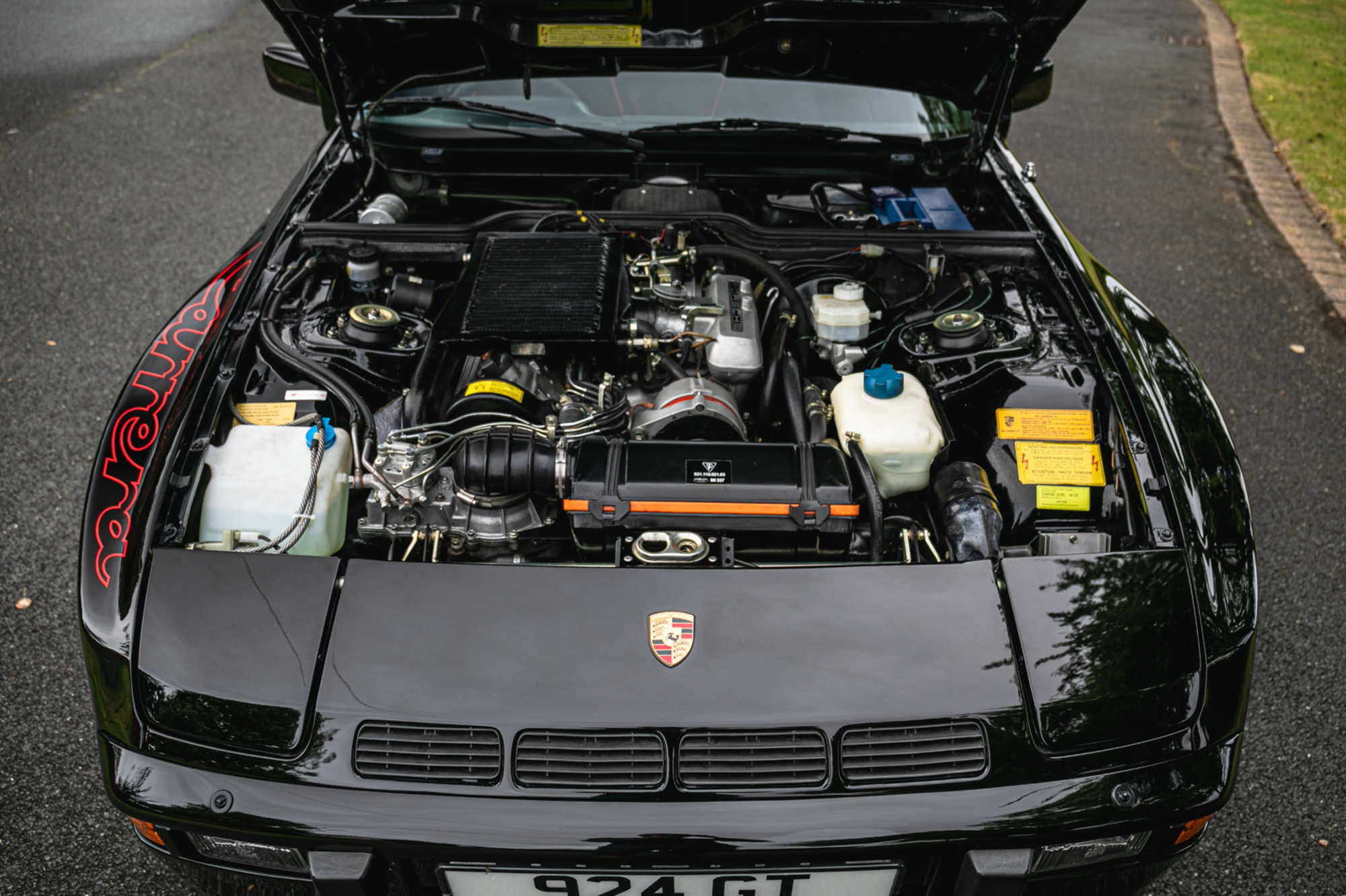 1981 Porsche 924 Carrera GT engine