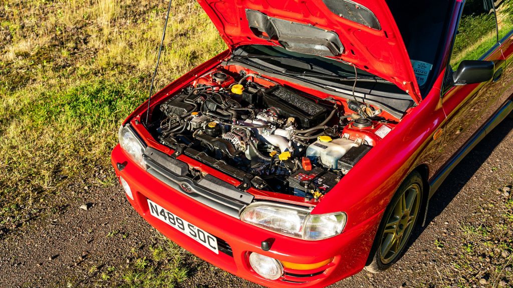 Subaru Impreza Turbo McRae engine