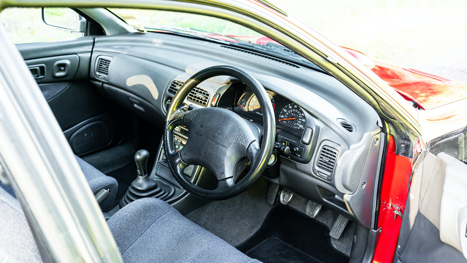Subaru Impreza Turbo McRae interior