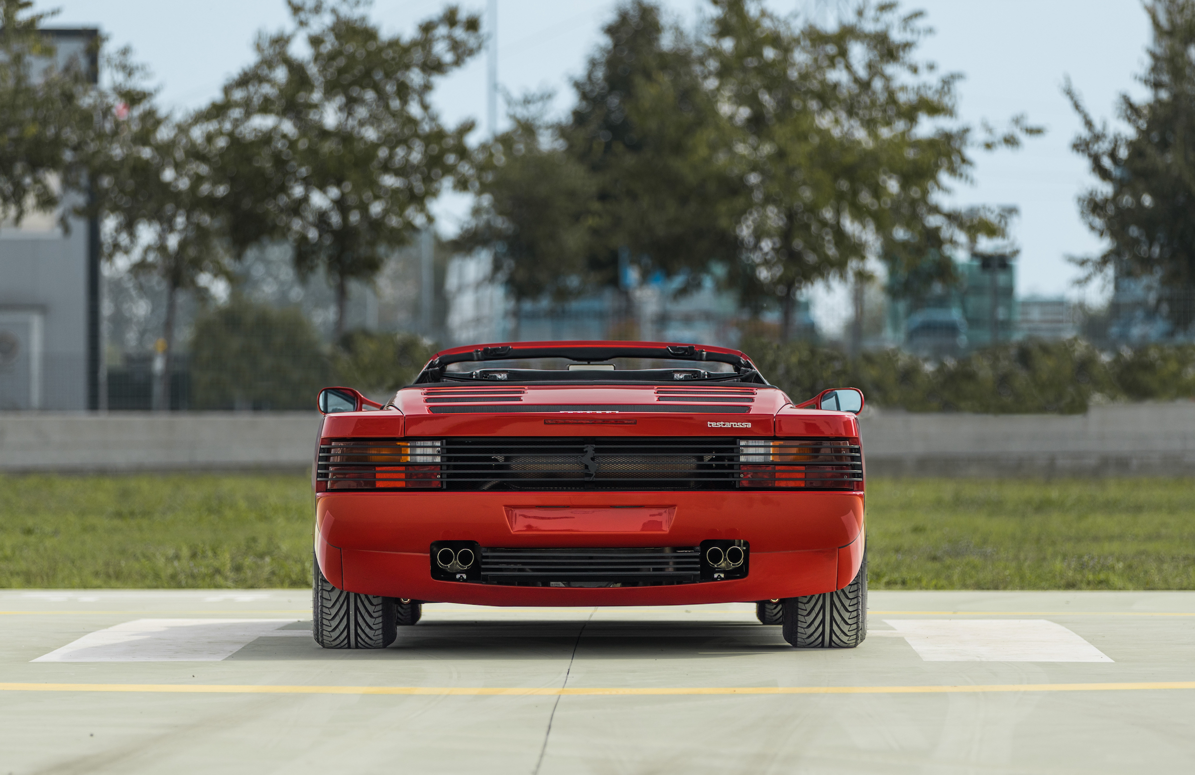 Feel the Passing Breeze with this Outrun-style Testarossa Spider