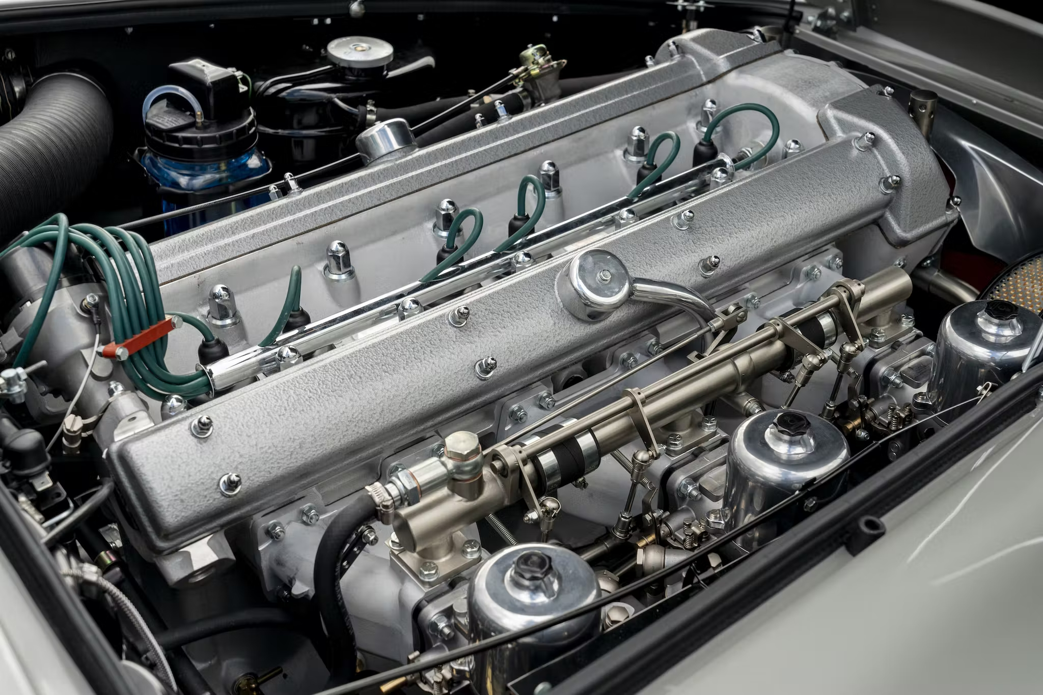 Goldfinger Aston Martin engine