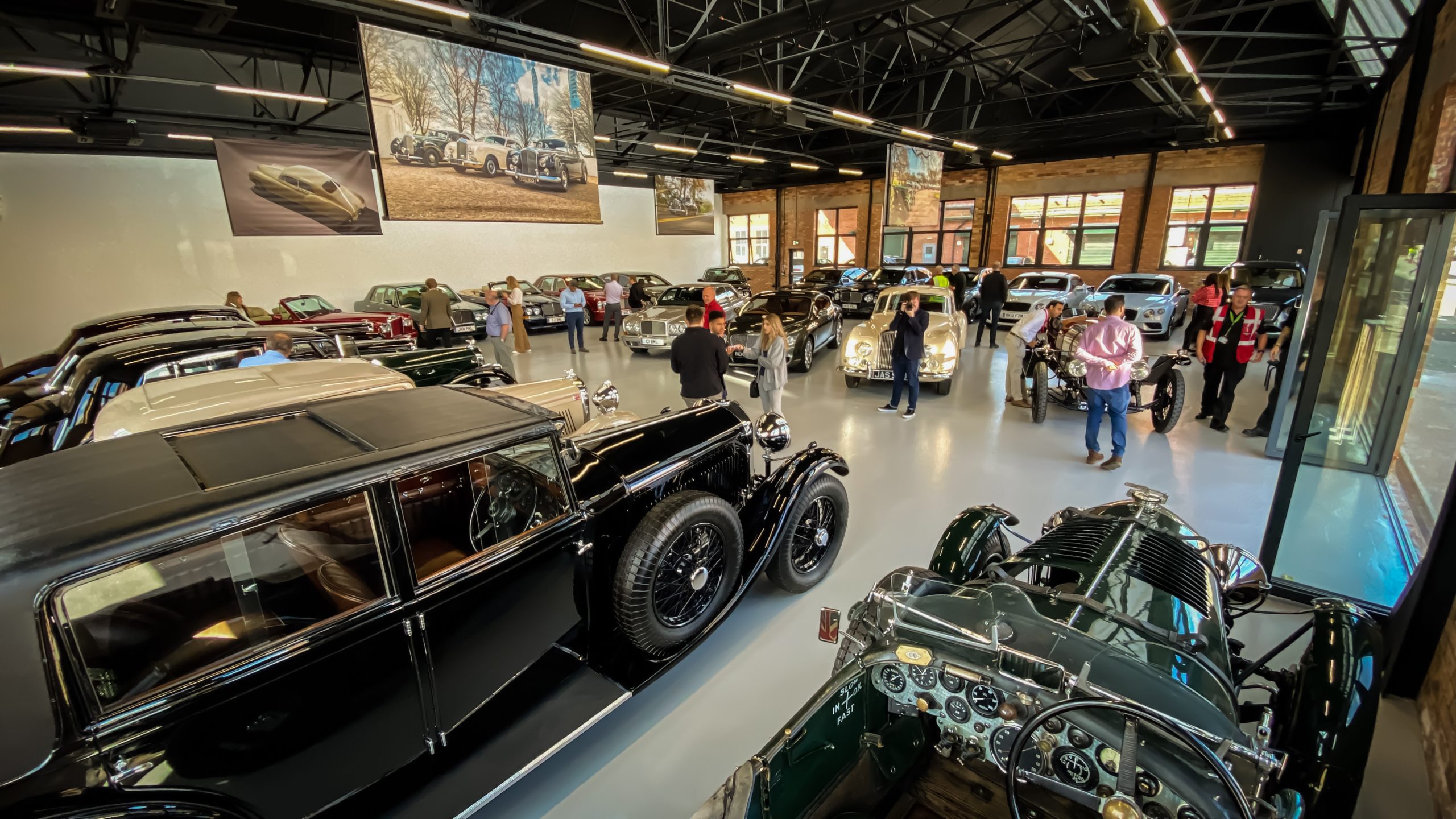 Bentley Heritage Garage opens