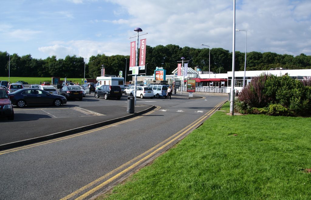 Burton-in-Kendal motorway service station