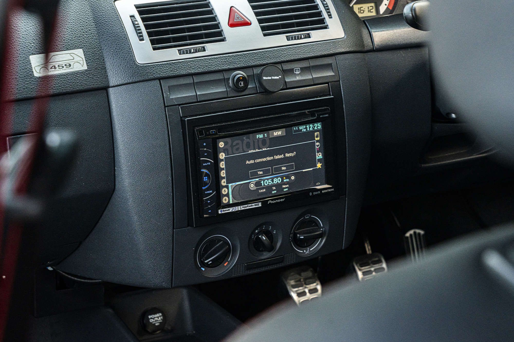 Citi Golf infotainment system