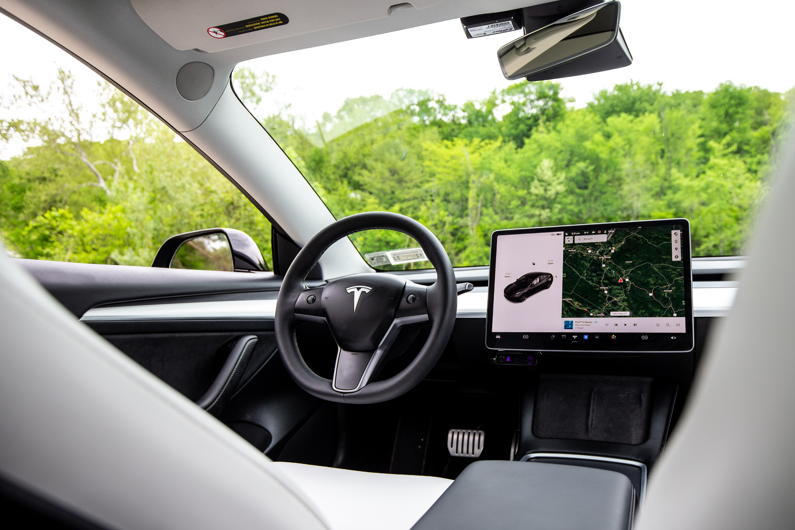 Tesla Model 3 interior