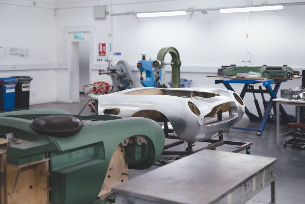 Restoration at Aston Martin Works