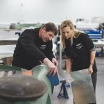 Lending a hand at Aston Martin Works