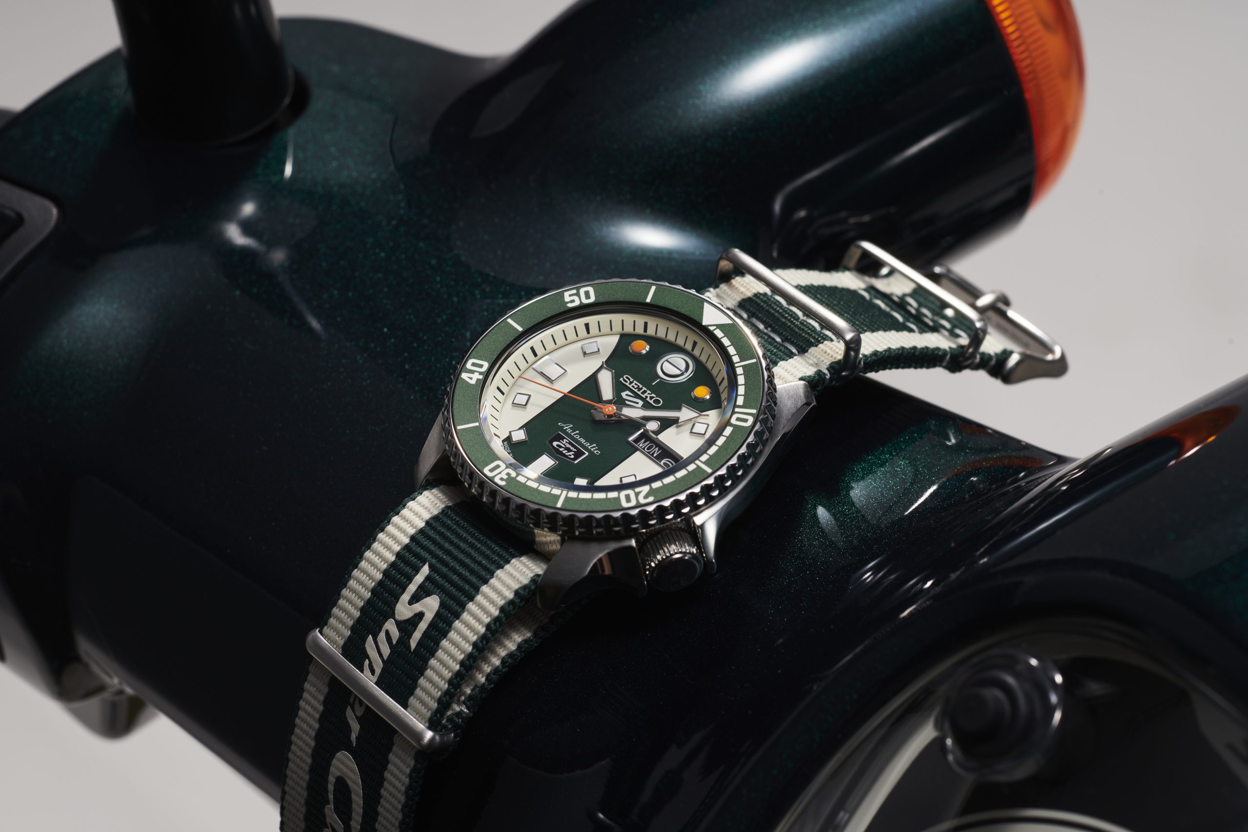 Seiko watch pays homage to iconic Honda Super Cub motorcycle