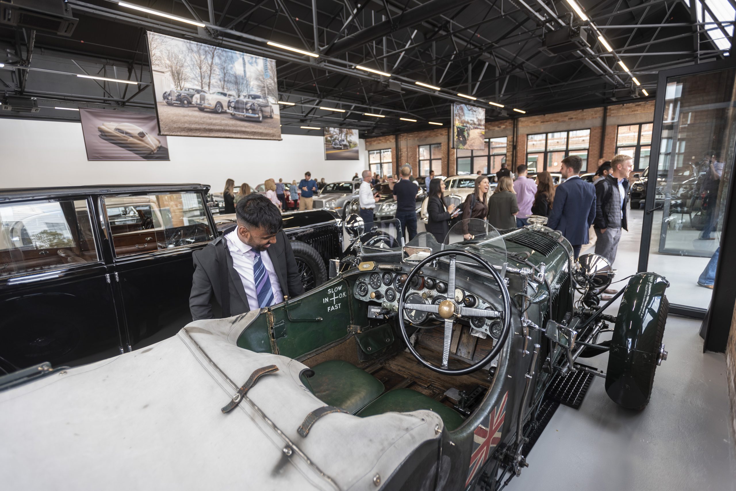 Inside the Bentley Heritage Centre