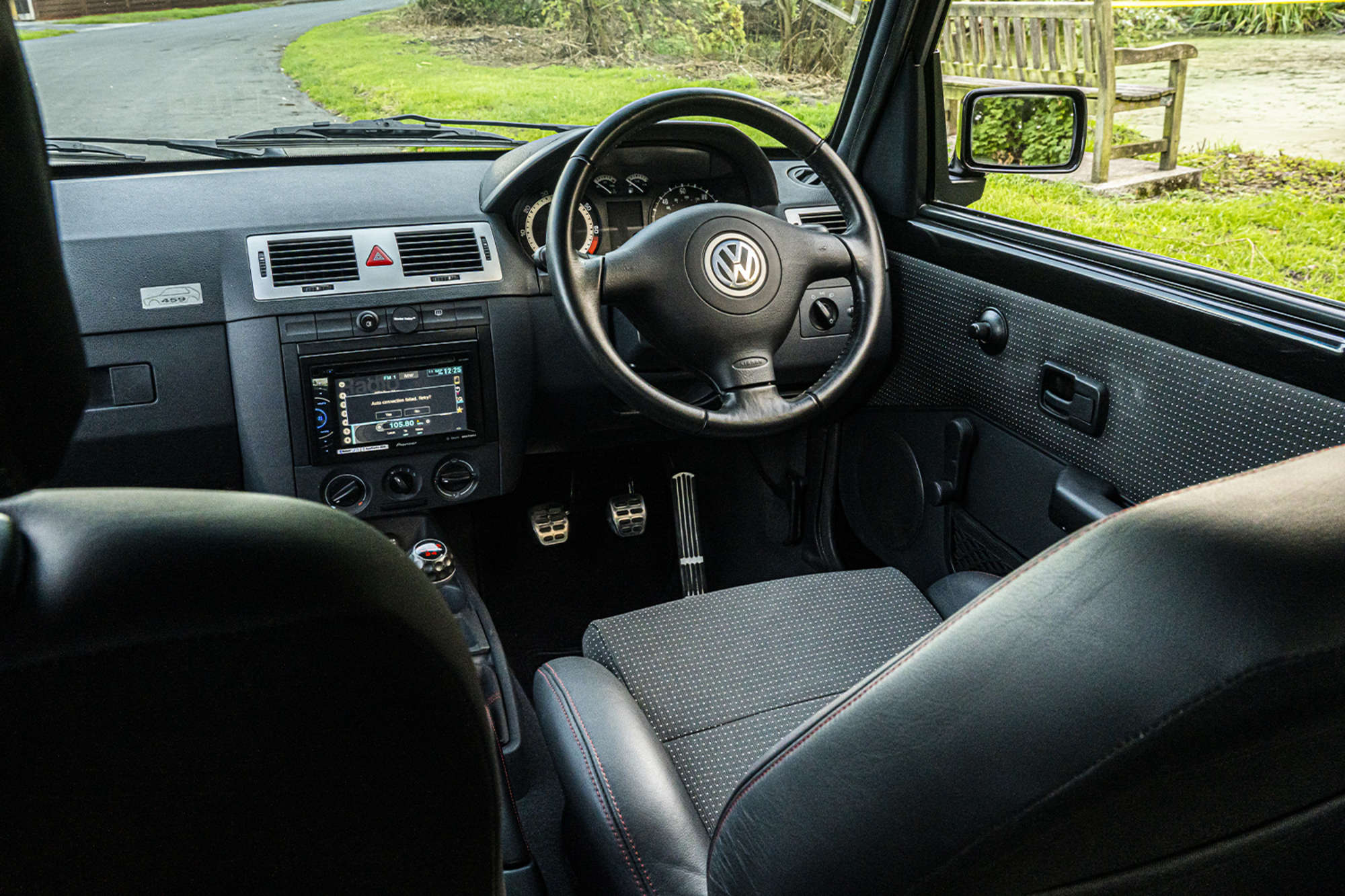 Interior of Citi Golf Mk1