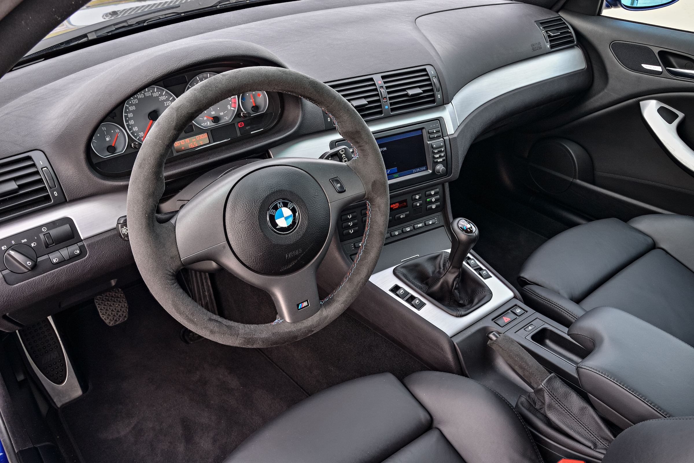 E46 BMW M3 CS interior