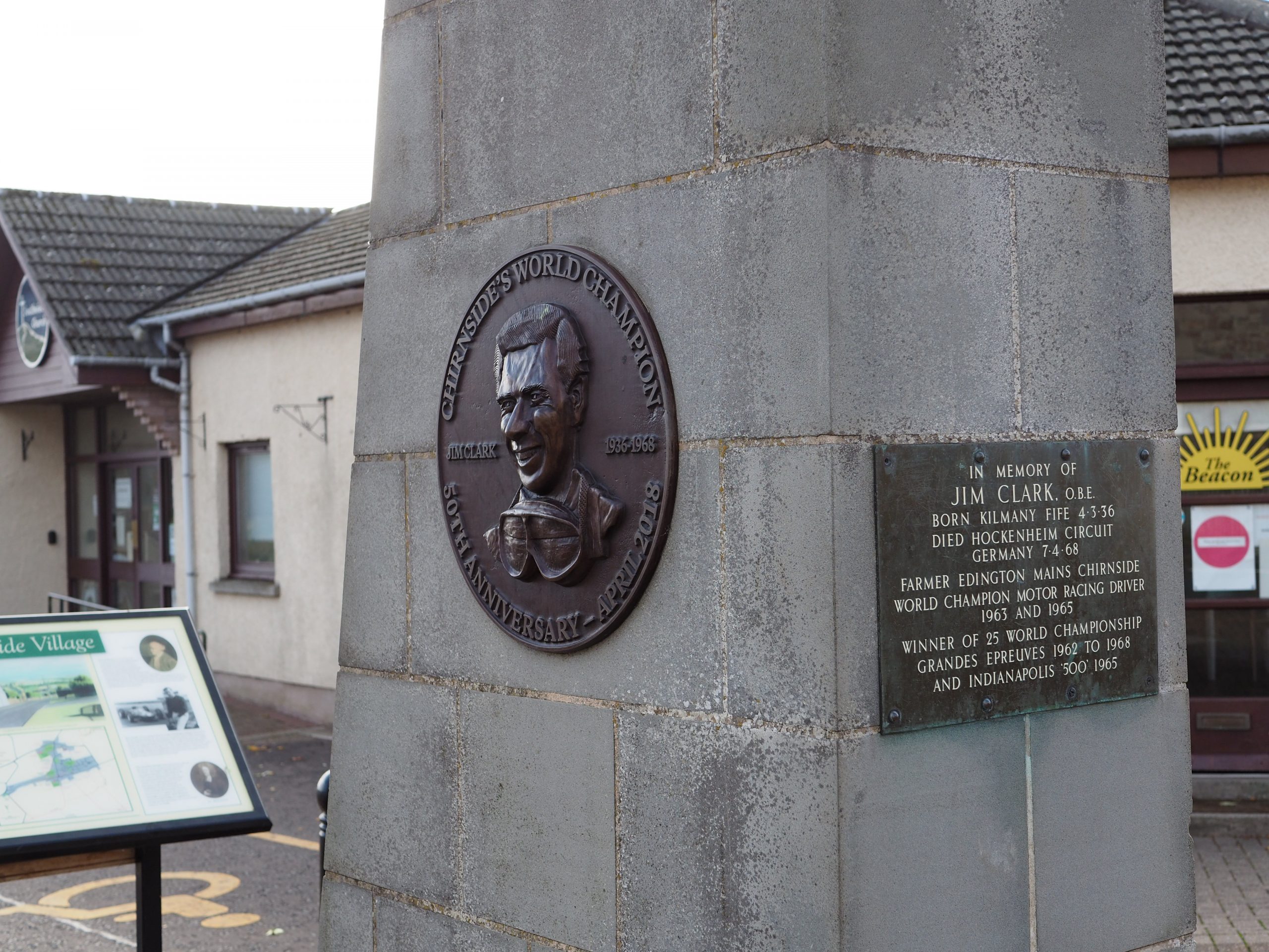 Jim Clark monument