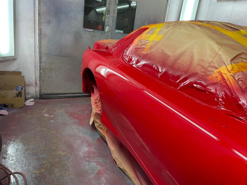 Mazda RX-7 paint restoration