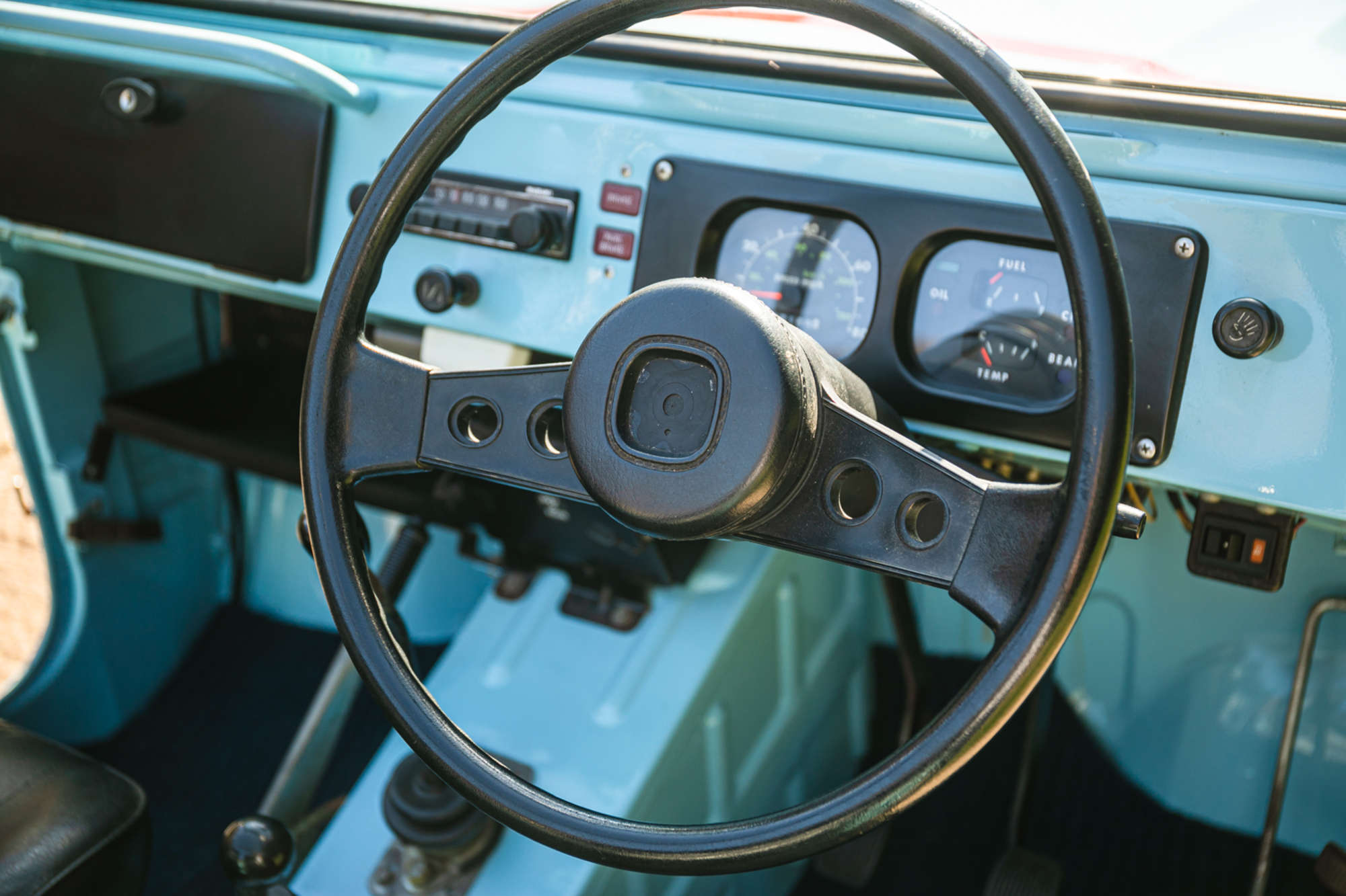 Suzuki LJ80R steering wheel