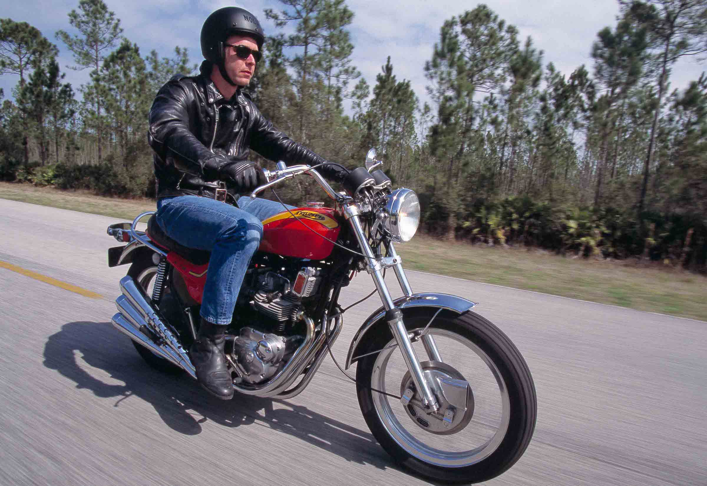 The Triumph X-75 Hurricane's speed will blow you away