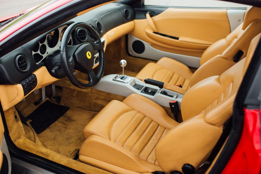 Ferrari 360 Modena interior